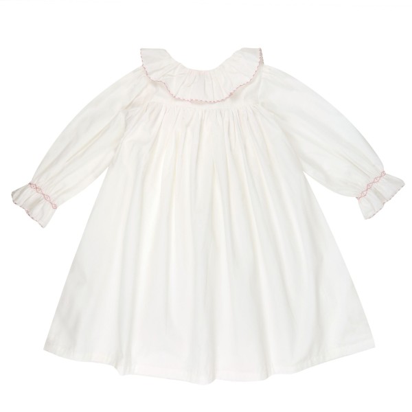 Nightingale Girl's Dress Moonstone with Kir Royale Hand Smocking Nightingale Girl's Dress Moonstone with Kir Royale Hand Smocking