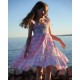 Rachel Carson Girls Dress Candy Floss Gingham with Spearmint Hand Smocking Rachel Carson Girls Dress Candy Floss Gingham with Spearmint Hand Smocking