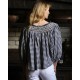 Cleopatra Jacket Schoolhouse Gingham with Chalk Hand Smocking Edition 5 Cleopatra Jacket Schoolhouse Gingham with Chalk Hand Smocking Edition 5