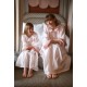 Nightingale Women's Dress Powder Puff Plumetti with Marshmallow Hand Smocking Nightingale Women's Dress Powder Puff Plumetti with Marshmallow Hand Smocking