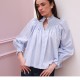 Scholl Blouse Periwinkle Ditsy with Blue Mist Hand Smocking Edition 63 Scholl Blouse Periwinkle Ditsy with Blue Mist Hand Smocking Edition 63
