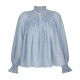 Scholl Blouse Periwinkle Ditsy with Blue Mist Hand Smocking Edition 63 Scholl Blouse Periwinkle Ditsy with Blue Mist Hand Smocking Edition 63