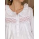 Mother Teresa Women's Nursing & Maternity Dress Long Sleeves with Mermaid Tail Kir Royale Hand Smocking
